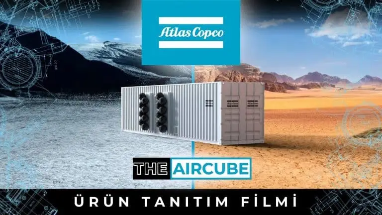 Atlas Copco The Aircube Ürün Tanıtım Filmi